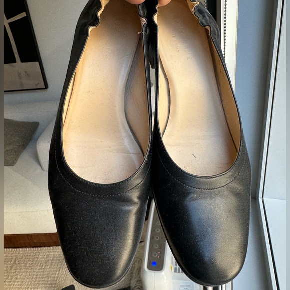 Everlane Black Italian Day Heel Size 8.5 (scratched and signs of wear) - Picture 2 of 13
